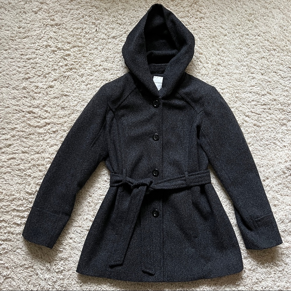 Croft&barrow Warm Hooded Pea Coat - Picture 6 of 12